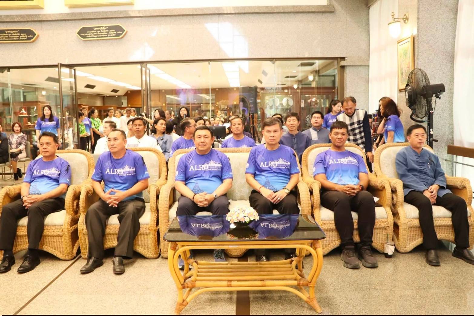title - สำนักงานการปฏิรูปที่ดินเพื่อเกษตรกรรม (ส.ป.ก.) จัดงานแถลงข่าวการจัดงาน “สืบสานพระราชปณิธาน สร้างงานเกษตรกรรม เลิศล้ำหัตถศิลป์ ท่องเที่ยวถิ่นวิถีไทย” ณ ศูนย์ส่งเสริมและพัฒนาอาชีพเสริมนอกภาคการเกษตร (ศูนย์ศิลปาชีพ บางไทรฯ (เดิม))